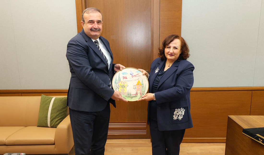 Başkanımız Sayın Rıdvan GÜLEÇ’ten, Eski Üyemiz Sayın Nilgün TAŞ’a Teşekkür Ziyareti