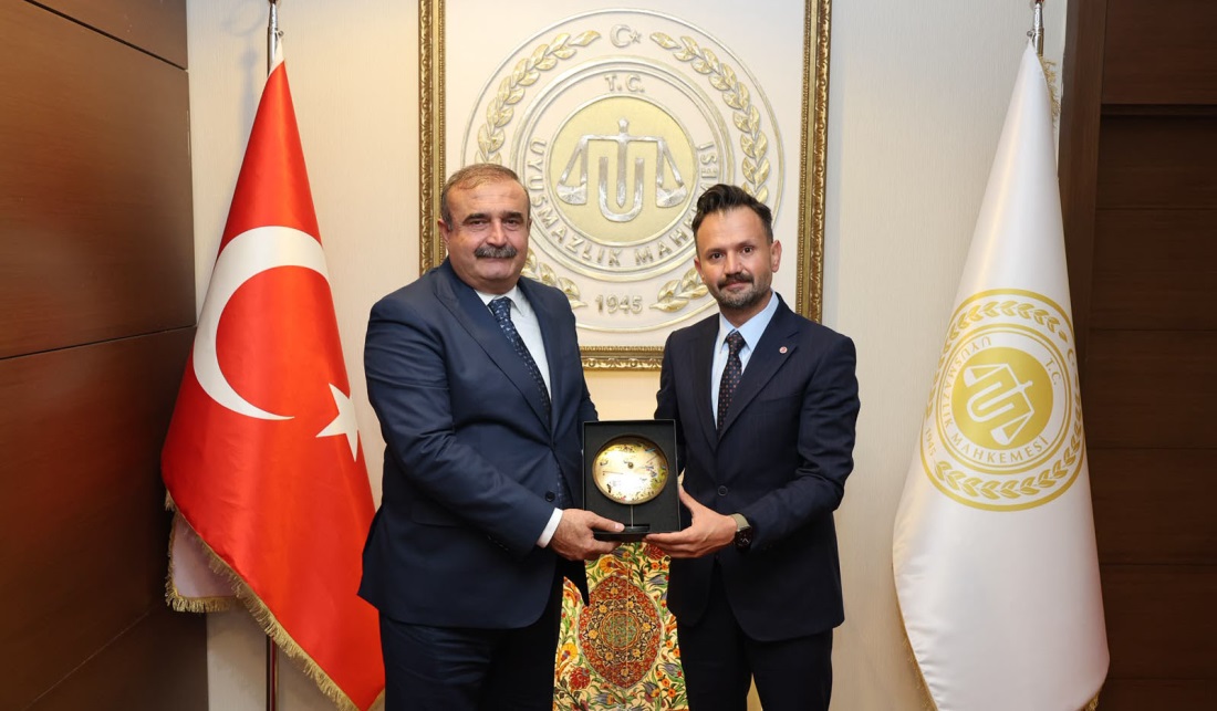 HAVELSAN Üst Düzey Yetkililerinden Mehmet Ali AYDIN, Başkanımız Sayın Rıdvan GÜLEÇ’i Ziyaret Etti