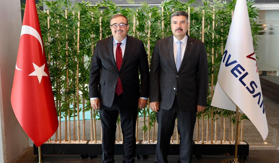 Başkanımız Sayın Rıdvan GÜLEÇ, HAVELSAN Genel Müdürü Sayın Dr. Mehmet Akif ACAR'ı Ziyaret Etti