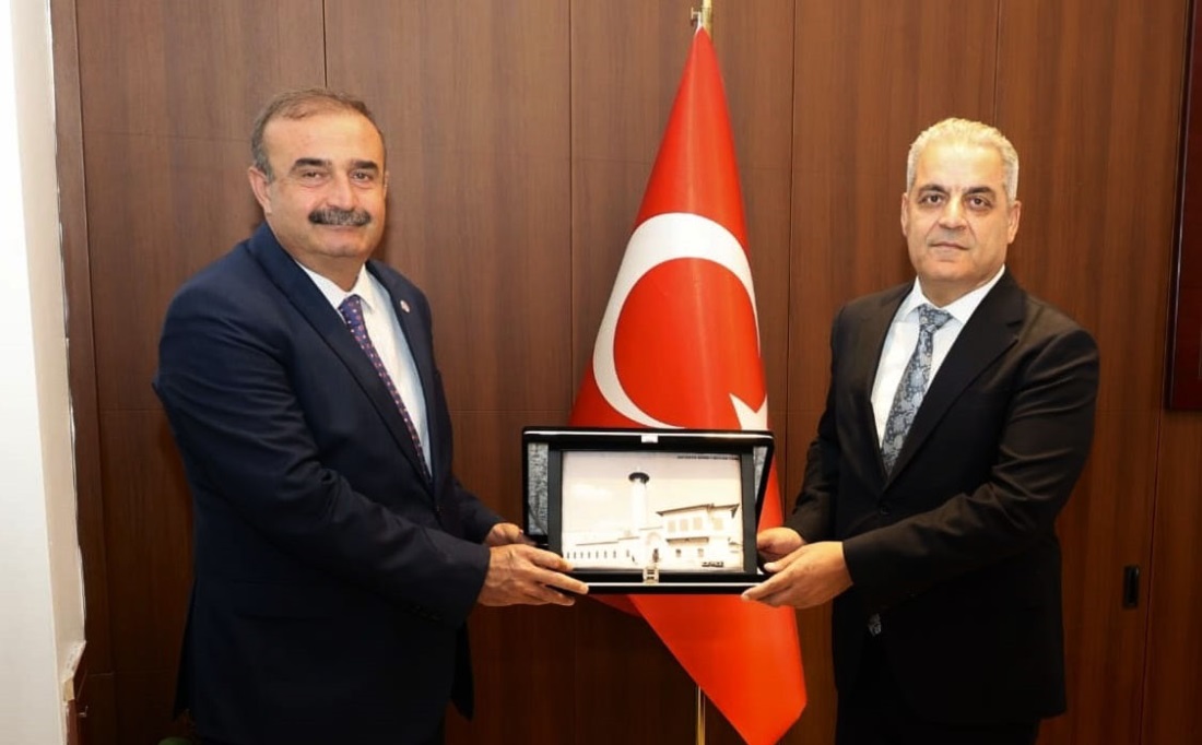 Hatay Cumhuriyet Başsavcısı Sayın Ahmet ÇELİKKOL makamında ziyaret edildi.