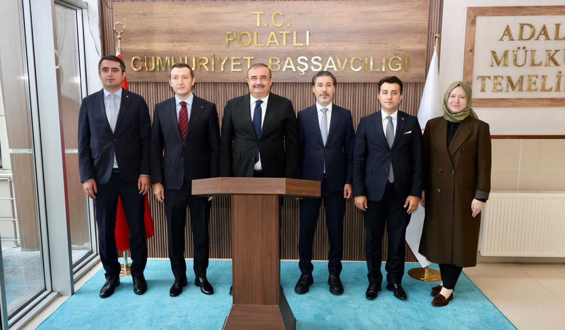 Başkanımız Rıdvan GÜLEÇ ve Genel Sekreterimiz Sercan KOCABEY, Polatlı Adliyesini Ziyaret Etti