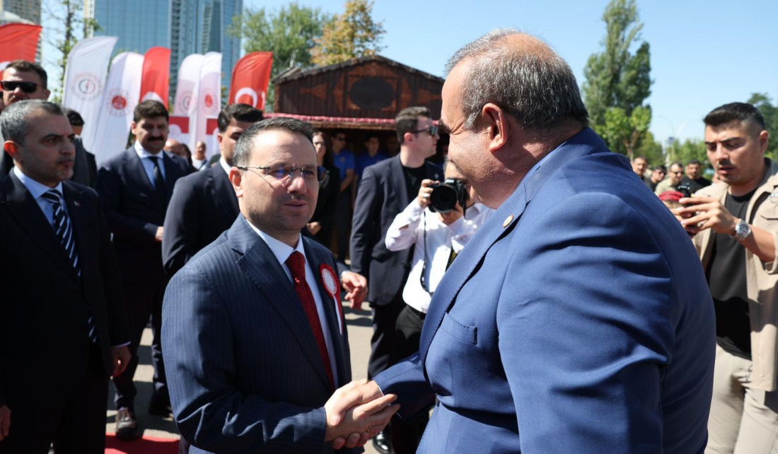 Başkanımız Sayın Rıdvan GÜLEÇ, İşyurtları Kurumu Ürün ve El Sanatları Fuarı Açılış Törenine Katıldı