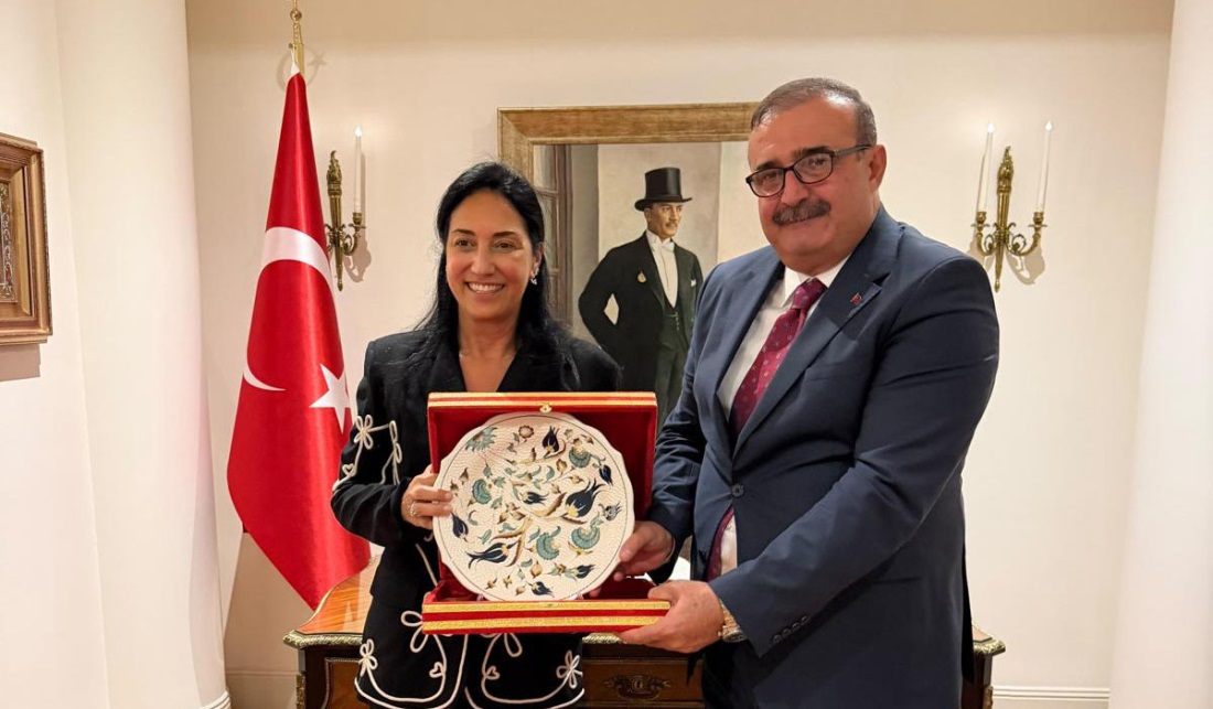 Uyuşmazlık Mahkemesi Heyetinden Madrid Büyükelçisi Sayın Nüket KÜÇÜKEL EZBERCİ’ye Ziyaret